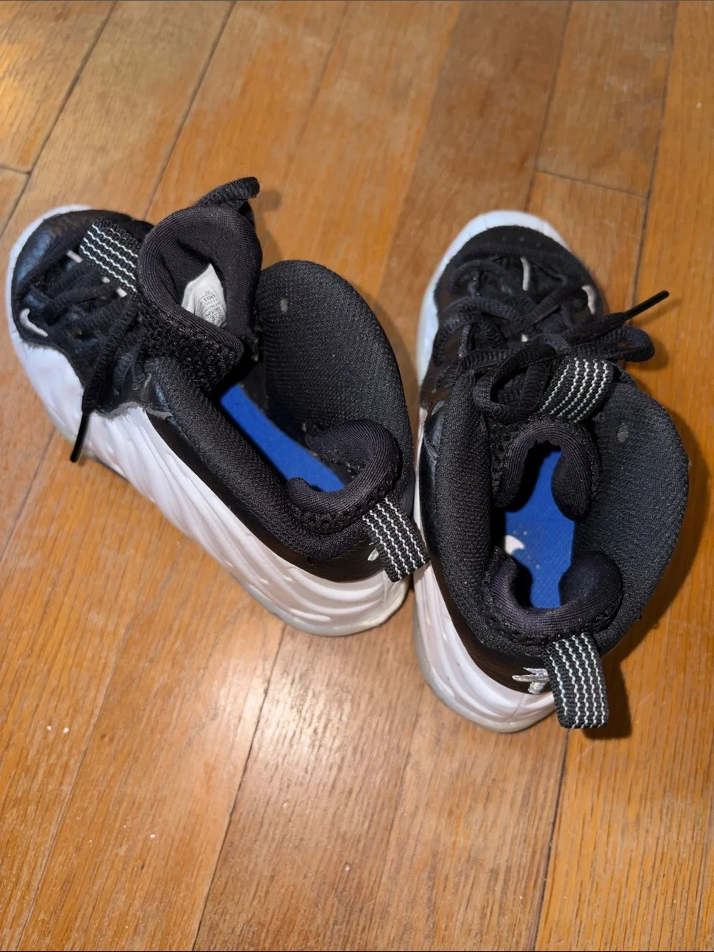 Nike Kids FOAMPOSITE White Foams Sneakers